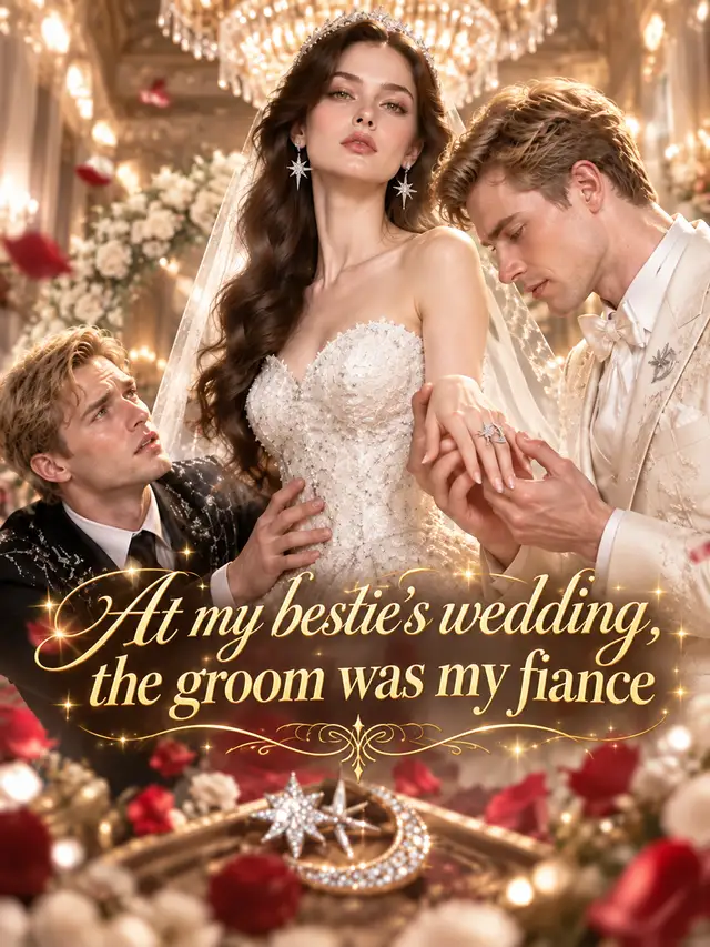 At my bestie’s wedding, the groom was my fiance