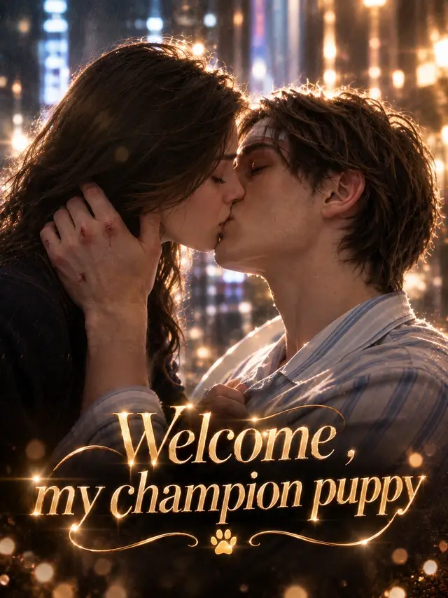 Welcome , my champion puppy