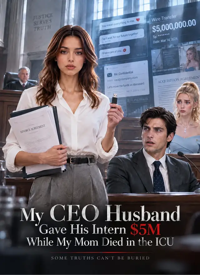 My CEO Husband Gave His Intern $5M While My Mom Died in the ICU